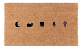 Micro Icons Coir Mat