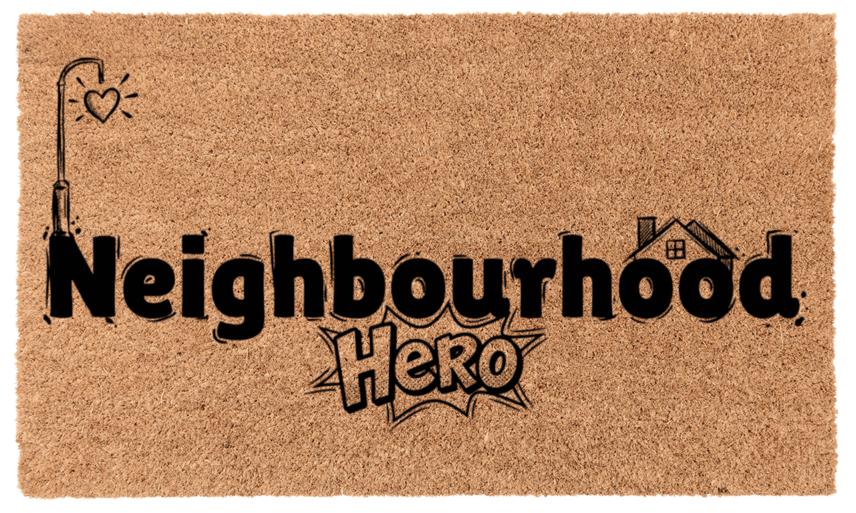 Neighbourhood Hero Coir Mat