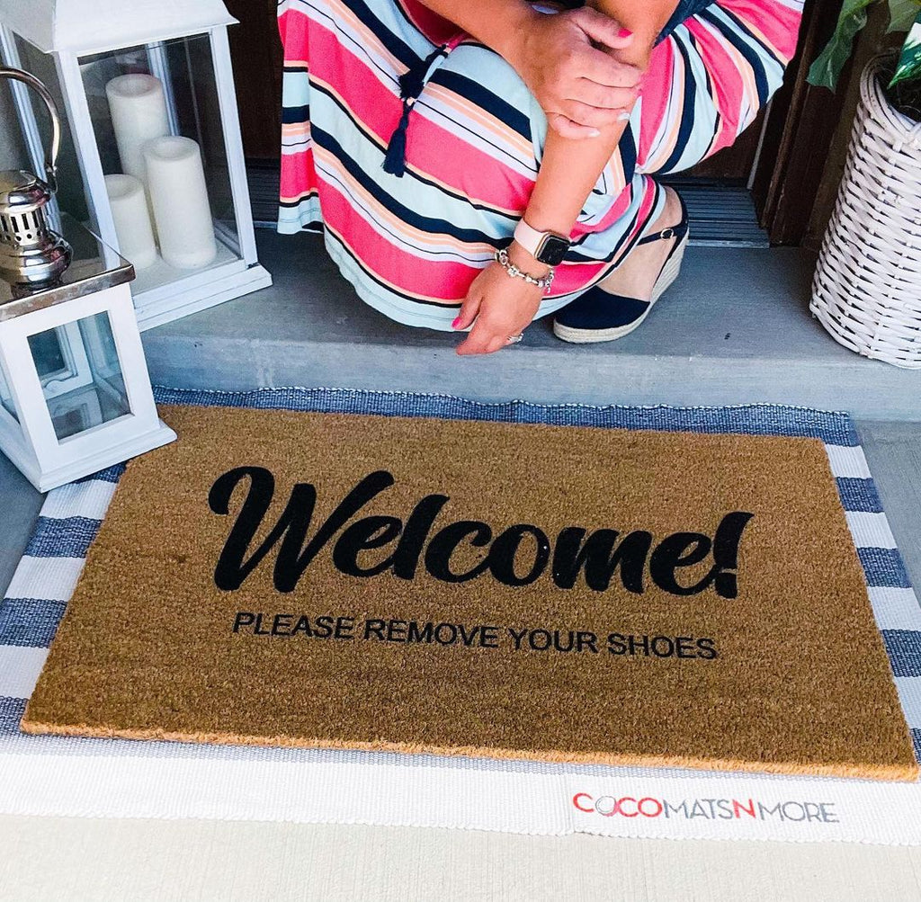 Welcome Please Remove Your Shoes