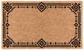Pixel Border Personalized Coir Mat