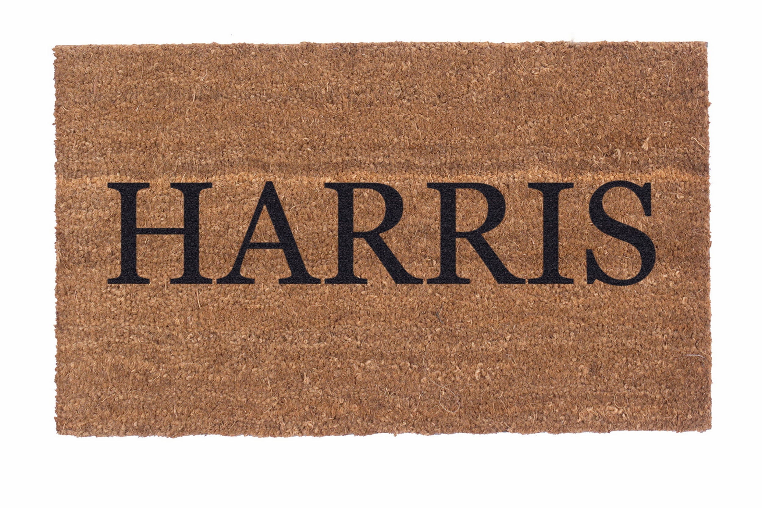 Plain Text Personalized Doormats