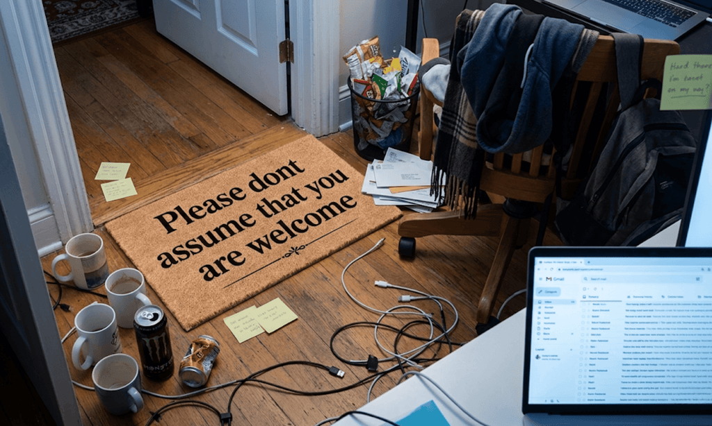 Please Dont Assume That You Are Welcome