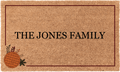 Pumpkin Border Personalized
