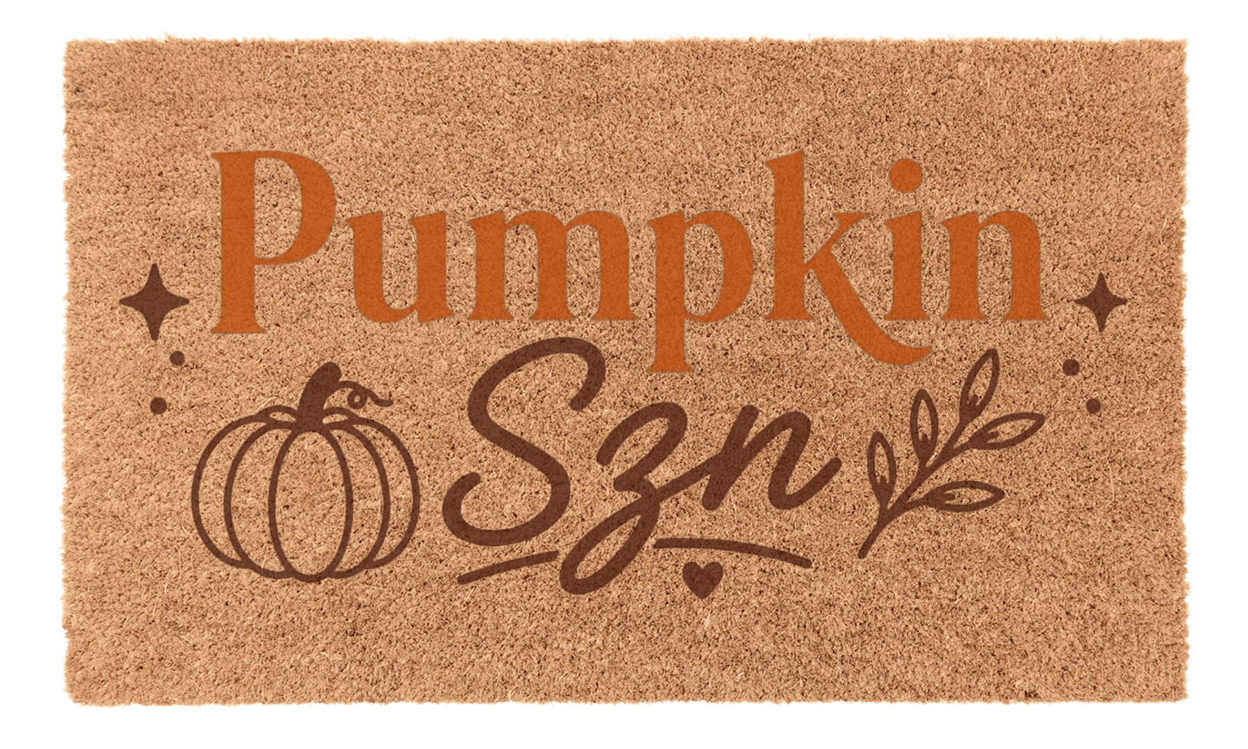 Pumpkin Szn Coir Mat