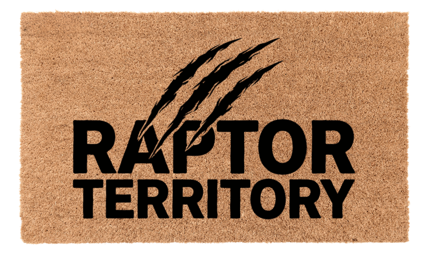 Raptor Territory Coir Mat