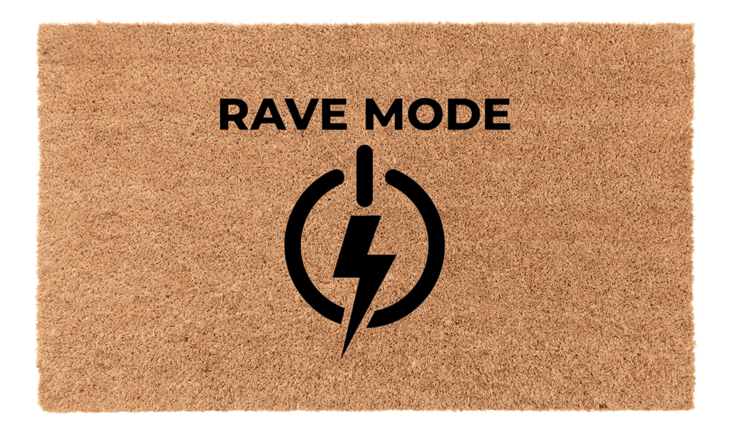 Rave Mode Coir Mat