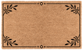 Scandinavian Border Personalized Coir Mat