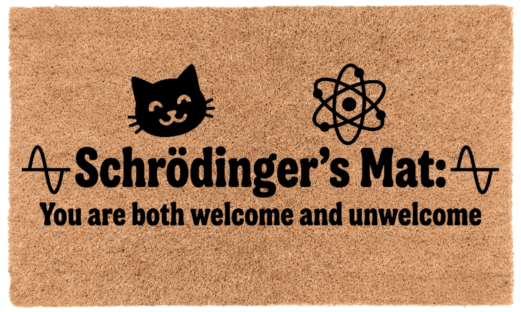 Schrödinger’s Mat: You are Both Welcome and Unwelcome