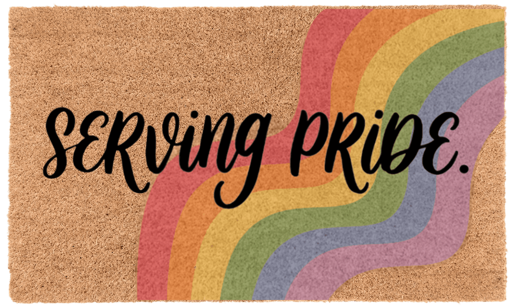 Serving Pride Coir Mat