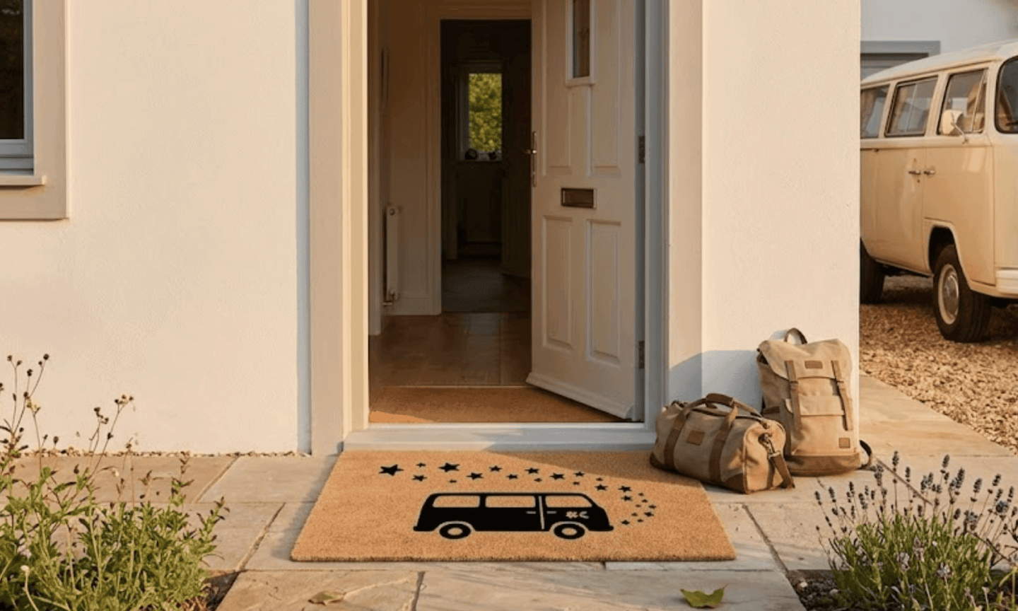 Space Traveler Van Coir Mat