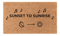 Sunset to Sunrise Coir Mat