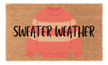 Sweater Weather Coir Mat