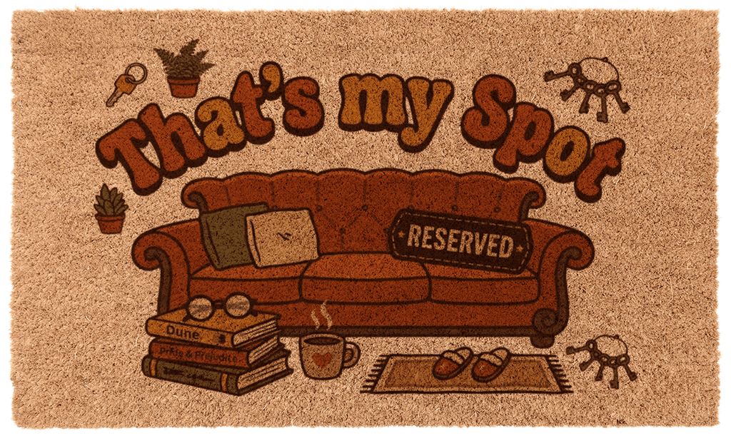 That's My Spot Coir Mat