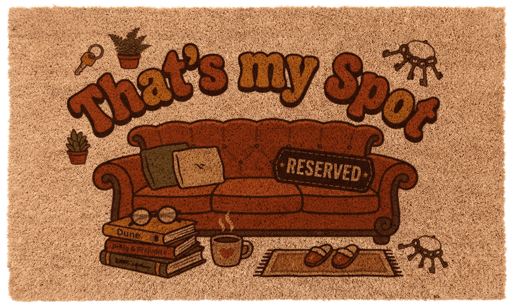 That's My Spot Coir Mat