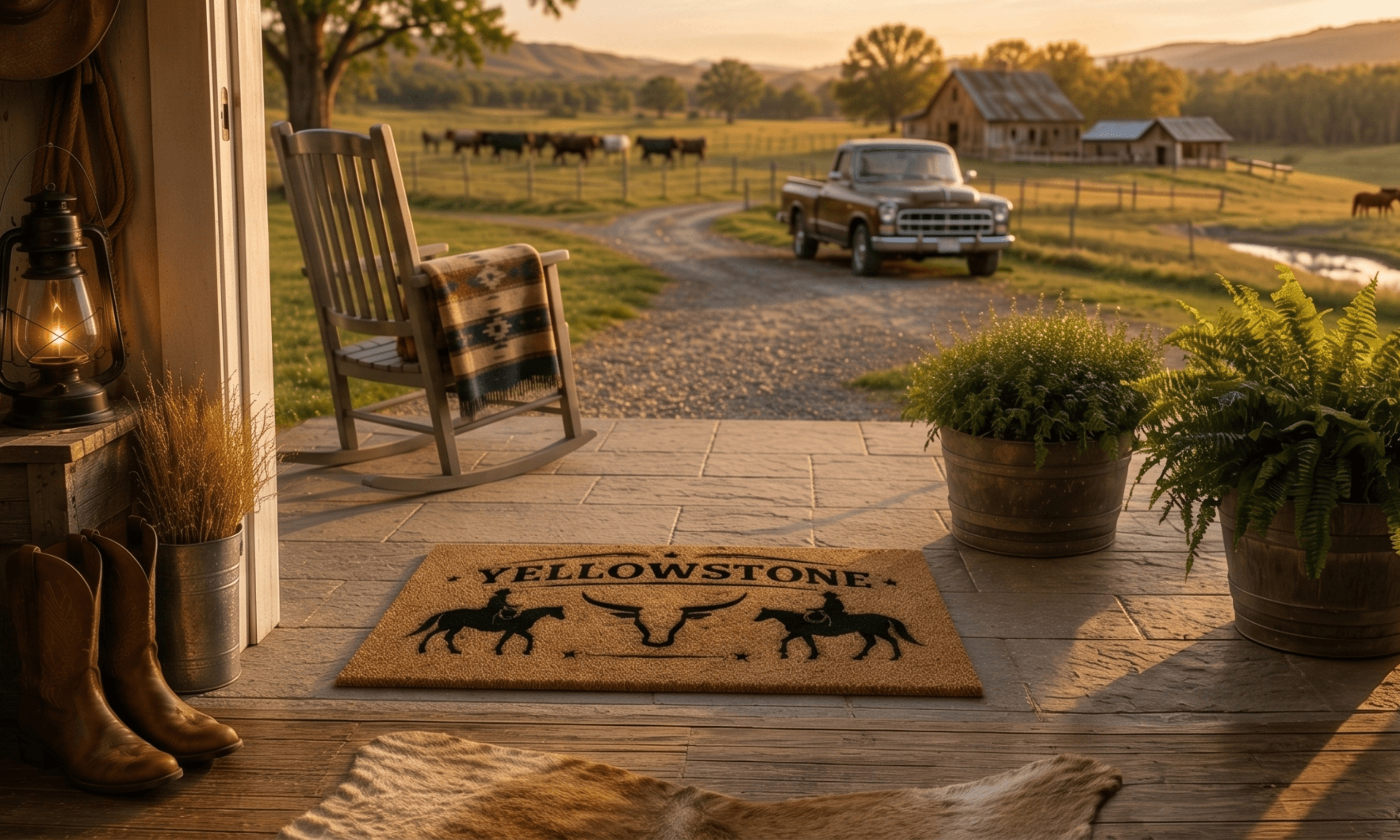 The Yellowstone Ranch Mat