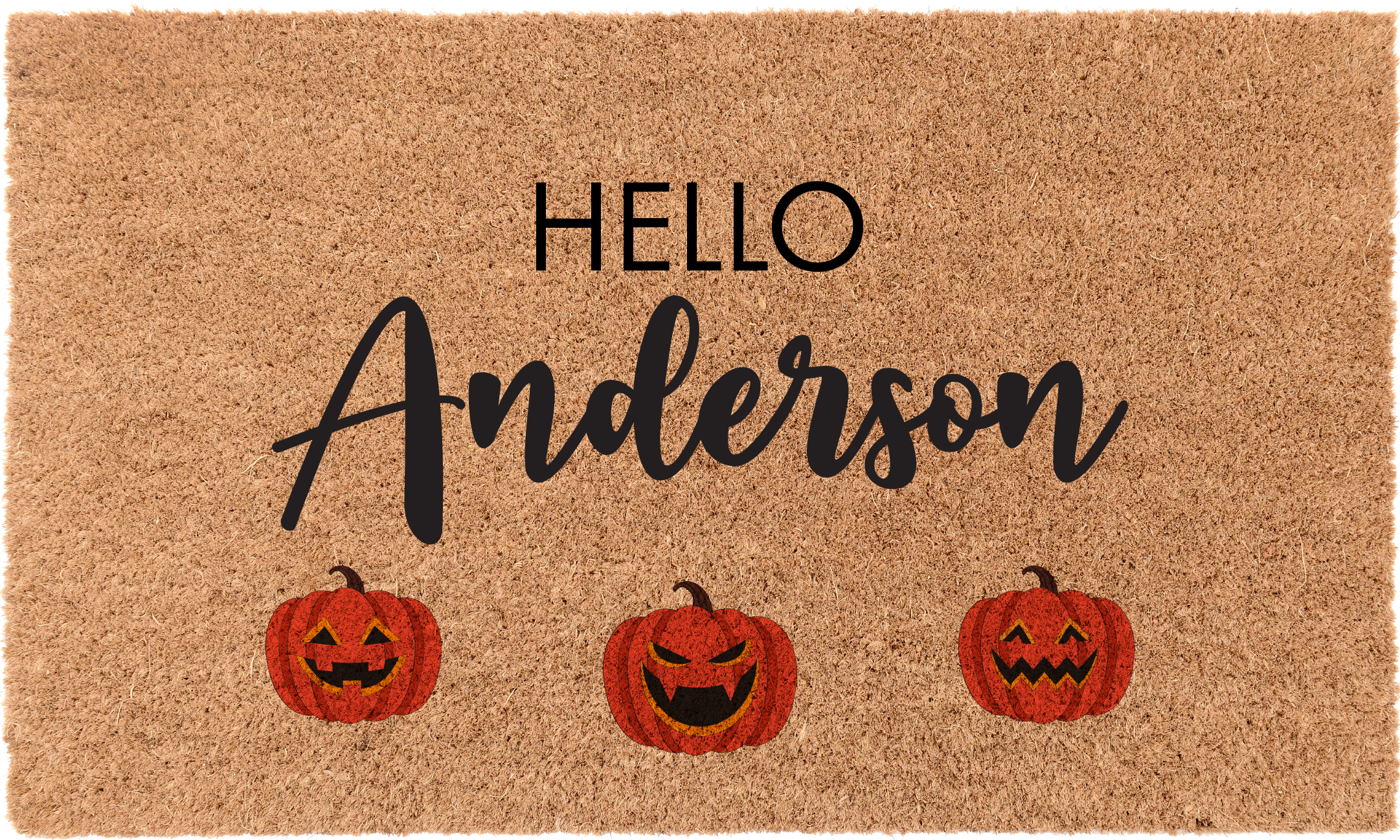 Trio Pumpkin Personalized