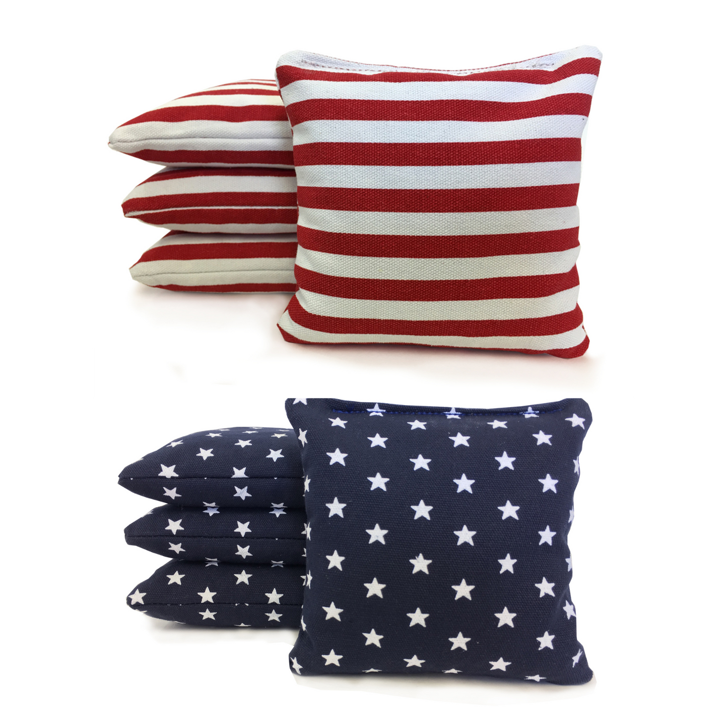 Set of 8 Regulation Duck Cloth Cornhole Bags - All Weather Resin