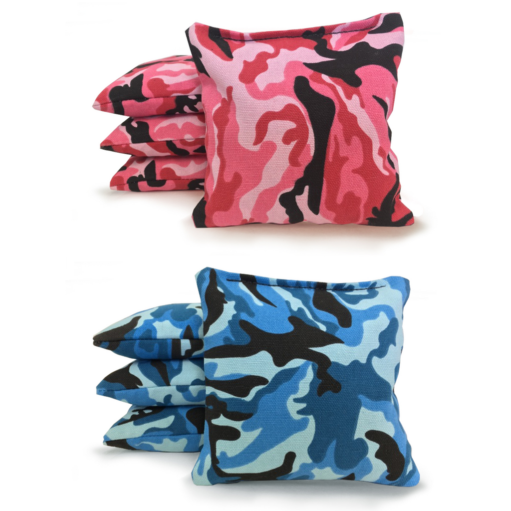 Set of 8 Regulation Duck Cloth Cornhole Bags - All Weather Resin