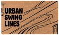 Urban Swing Lines Coir Mat