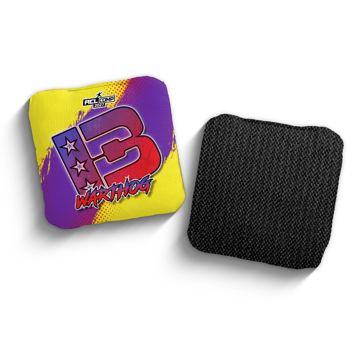 2027 Brotherhood Cornhole Warthog Grunge Gradient Edition ACL Comp Stamped Cornhole Bags
