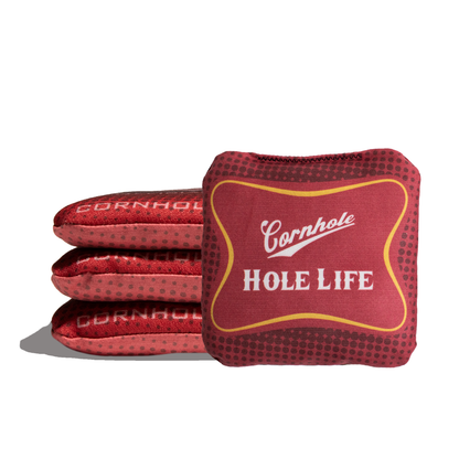 Cornhole Life Yellow & Red - 6 Inch WSOC Official Pro Cornhole Bags