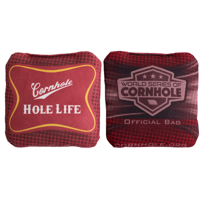 Cornhole Life Yellow & Red - 6 Inch WSOC Official Pro Cornhole Bags
