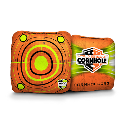 Shooting Target Orange - 6 Inch WSOC Official Pro Cornhole Bags