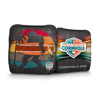 Surfing Sasquatch - 6 Inch WSOC Official Pro Cornhole Bags