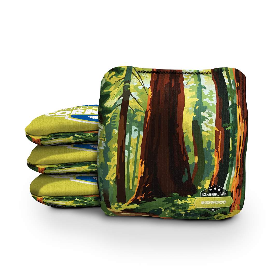 Redwood National Park - 6 Inch WSOC Official Pro Cornhole Bags