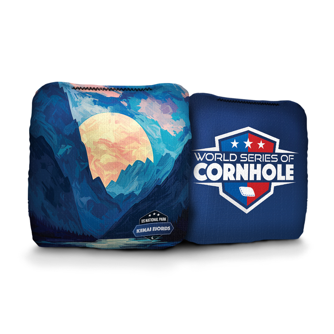 Kenai Fjords National Park - 6 Inch WSOC Official Pro Cornhole Bags