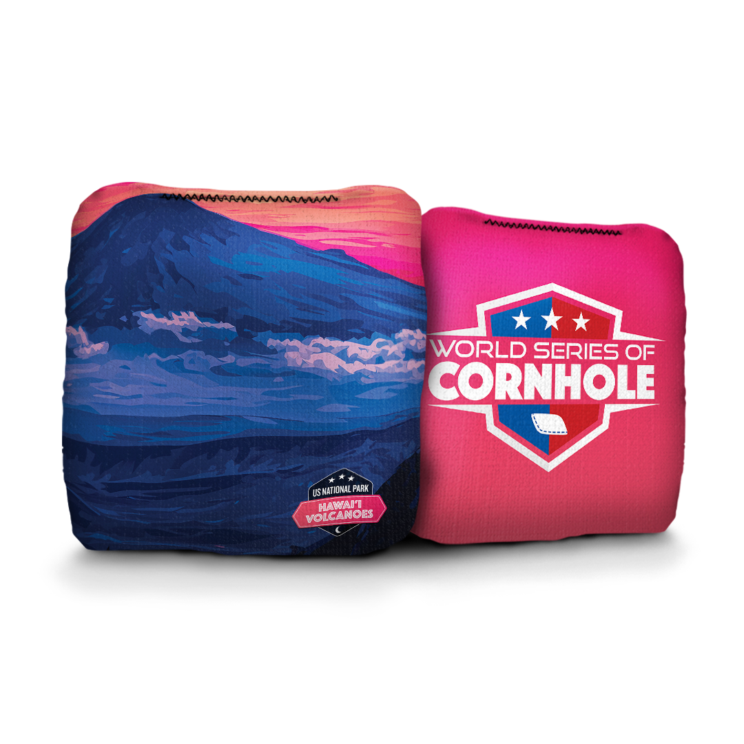 Hawaii Volcanoes National Park - 6 Inch WSOC Official Pro Cornhole Bags