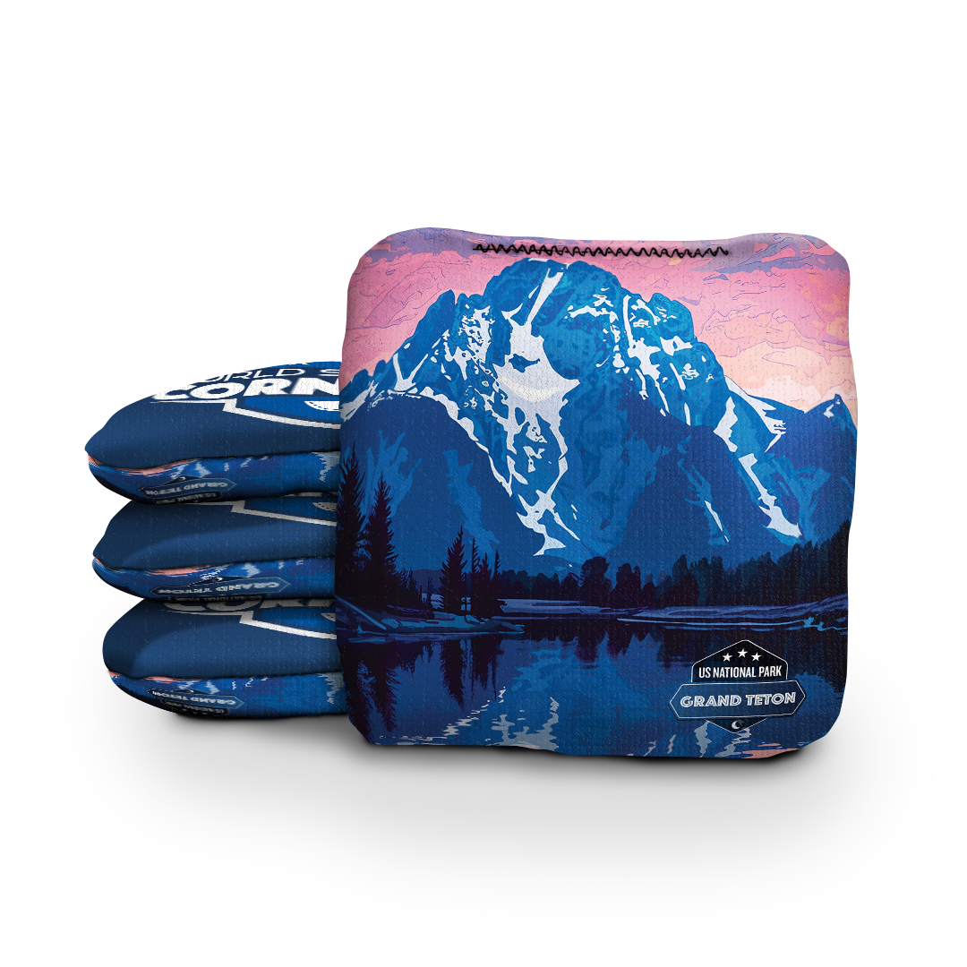 Grand Teton National Park - 6 Inch WSOC Official Pro Cornhole Bags