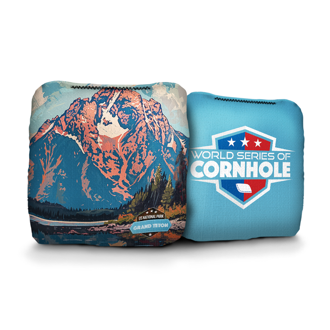 Grand Teton National Park - 6 Inch WSOC Official Pro Cornhole Bags