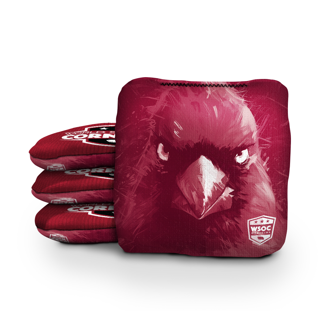 Arizona Cardinals - 6 Inch WSOC Official Pro Cornhole Bags