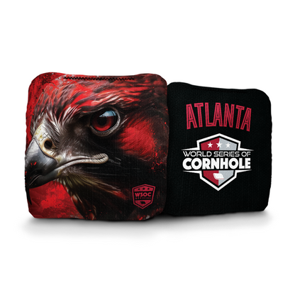 Atlanta Falcons - 6 Inch WSOC Official Pro Cornhole Bags