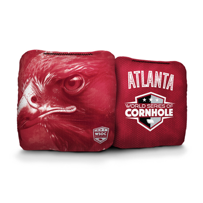Atlanta Falcons - 6 Inch WSOC Official Pro Cornhole Bags