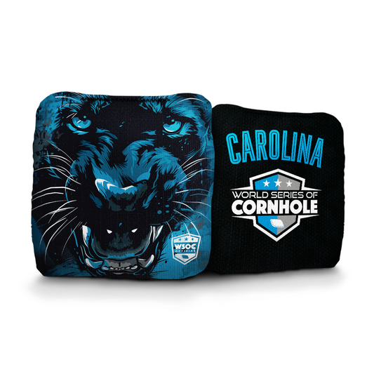 Carolina Panthers - 6 Inch WSOC Official Pro Cornhole Bags