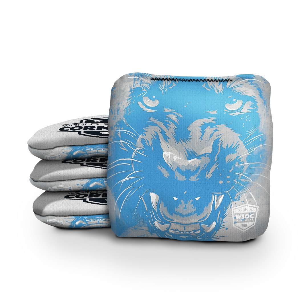 Carolina Panthers - 6 Inch WSOC Official Pro Cornhole Bags