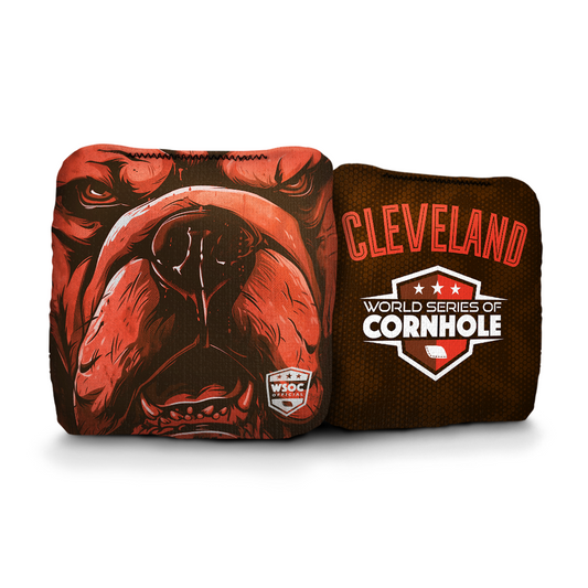 Cleveland Browns - 6 Inch WSOC Official Pro Cornhole Bags
