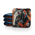 Denver Broncos - 6 Inch WSOC Official Pro Cornhole Bags