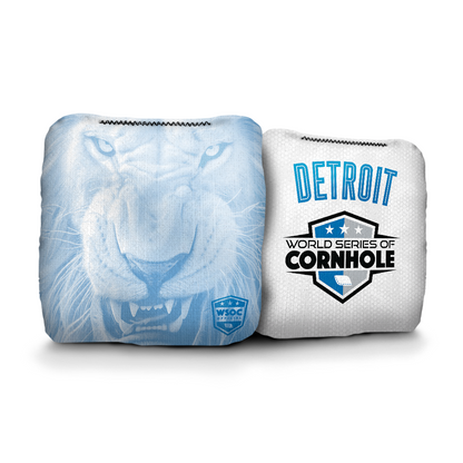 Detroit Lions - 6 Inch WSOC Official Pro Cornhole Bags