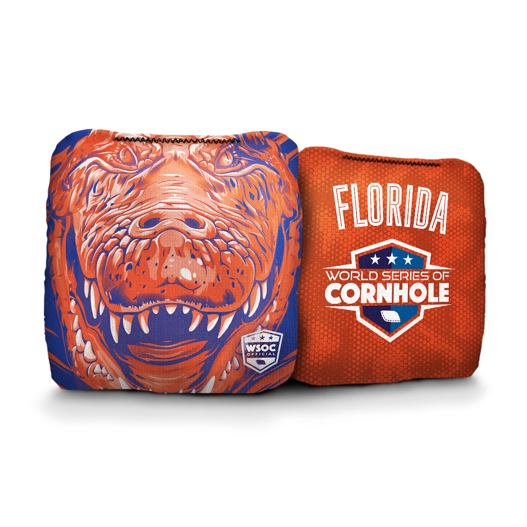Florida Gators - 6 Inch WSOC Official Pro Cornhole Bags