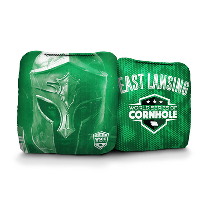 Michigan State Spartans - 6 Inch WSOC Official Pro Cornhole Bags