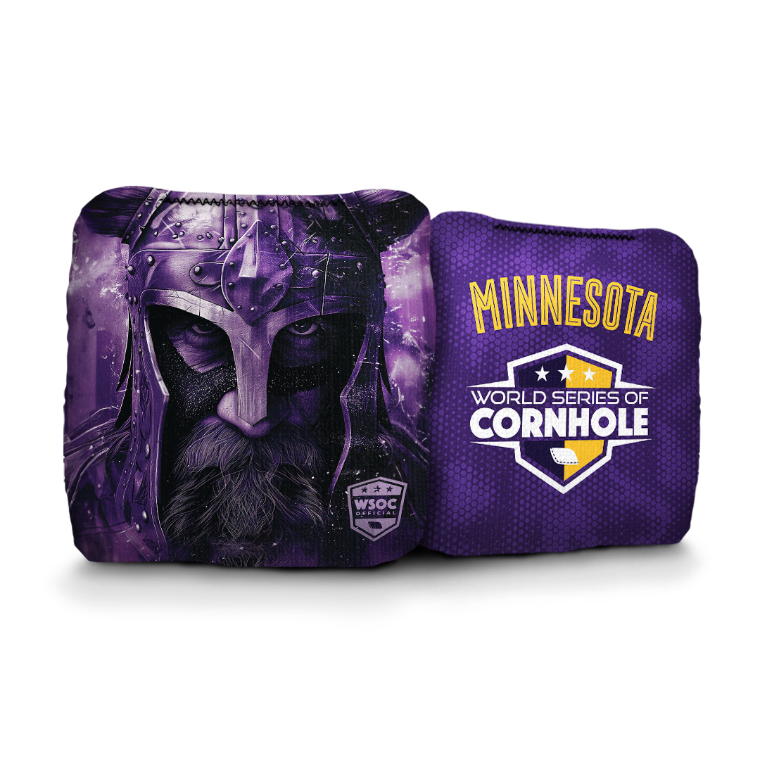 Minnesota Vikings - 6 Inch WSOC Official Pro Cornhole Bags