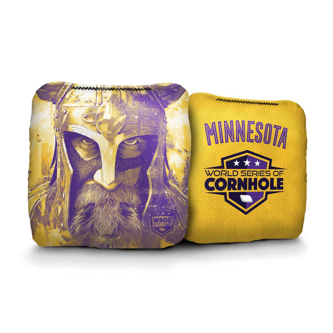 Minnesota Vikings - 6 Inch WSOC Official Pro Cornhole Bags