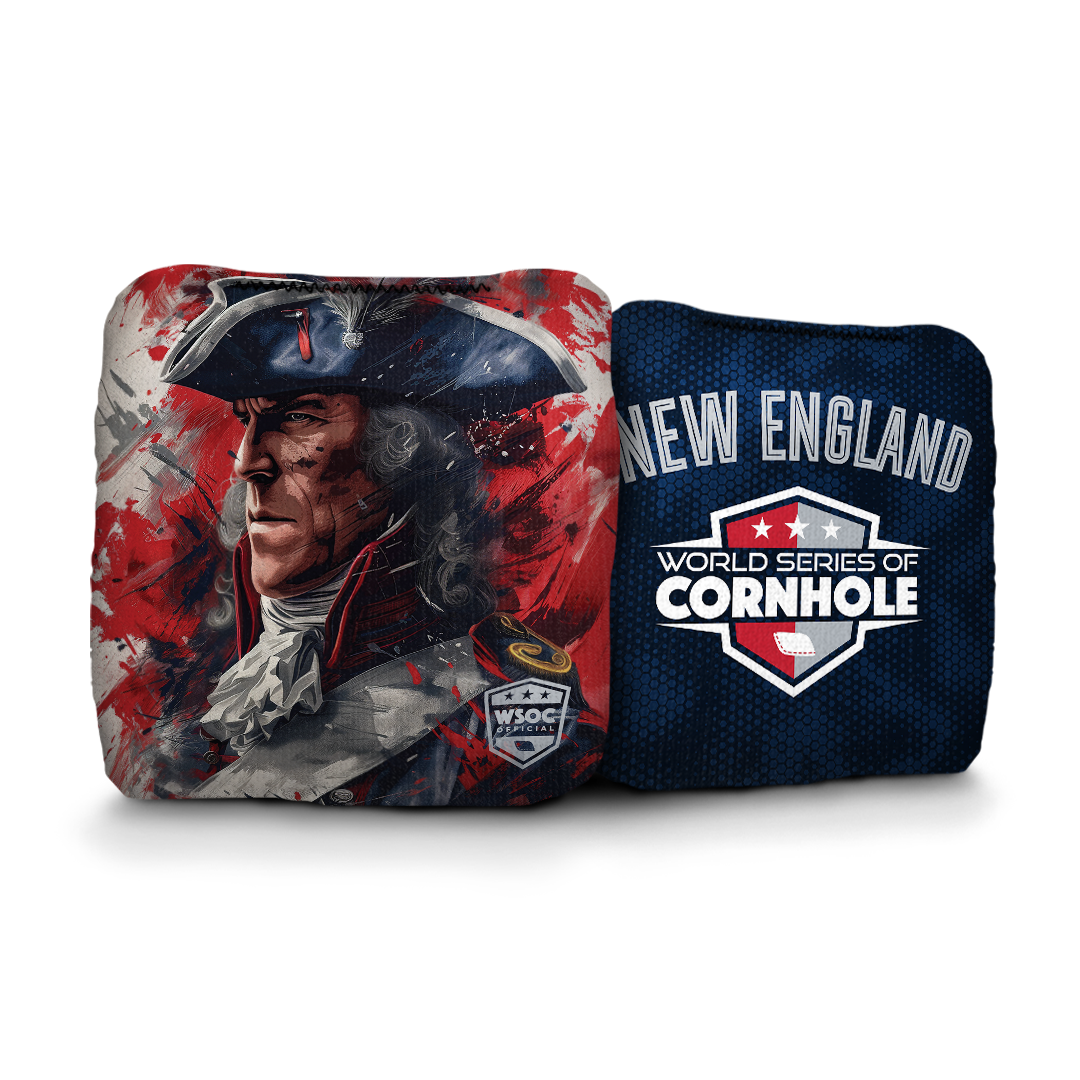 New England Patriots - 6 Inch WSOC Official Pro Cornhole Bags