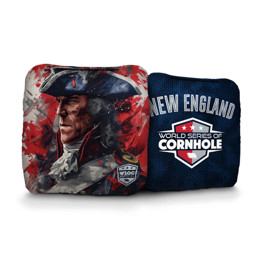 New England Patriots - 6 Inch WSOC Official Pro Cornhole Bags