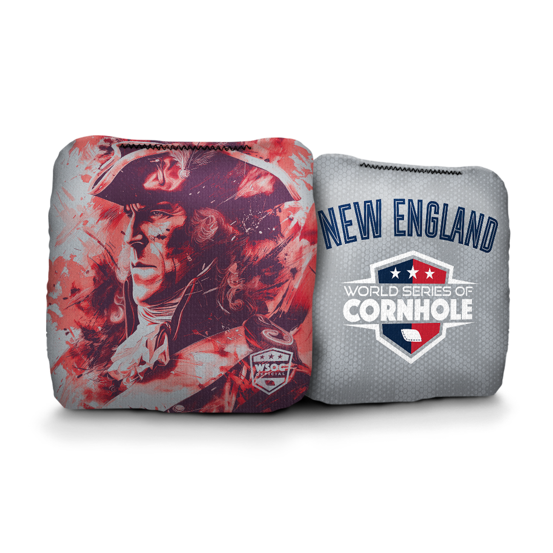 New England Patriots - 6 Inch WSOC Official Pro Cornhole Bags
