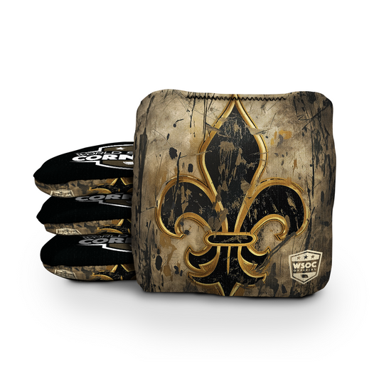 New Orleans Saints - 6 Inch WSOC Official Pro Cornhole Bags