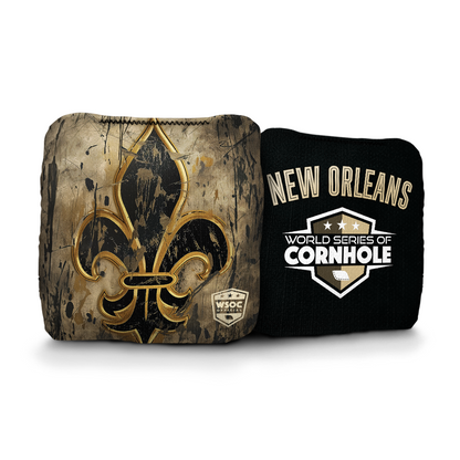New Orleans Saints - 6 Inch WSOC Official Pro Cornhole Bags